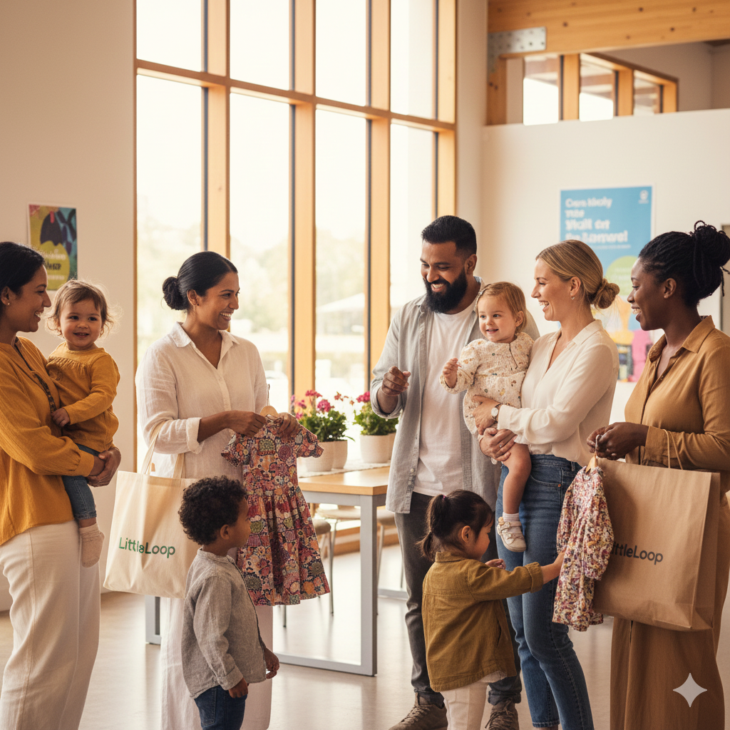 Safe community for parents